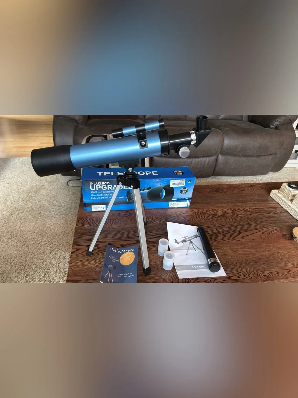 Luzsco Kids Telescope with Accessories
